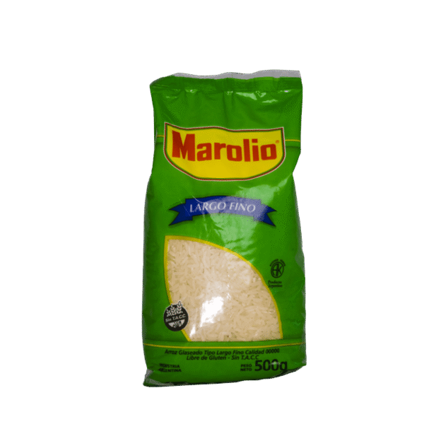 ARROZ MAROLIO LARG. FINO 500G.