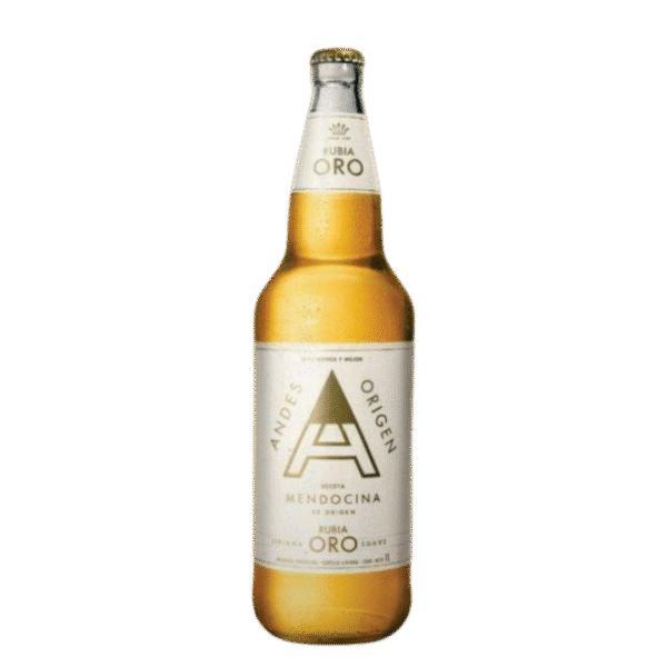 CERVEZA ANDES RUBIA 1L.