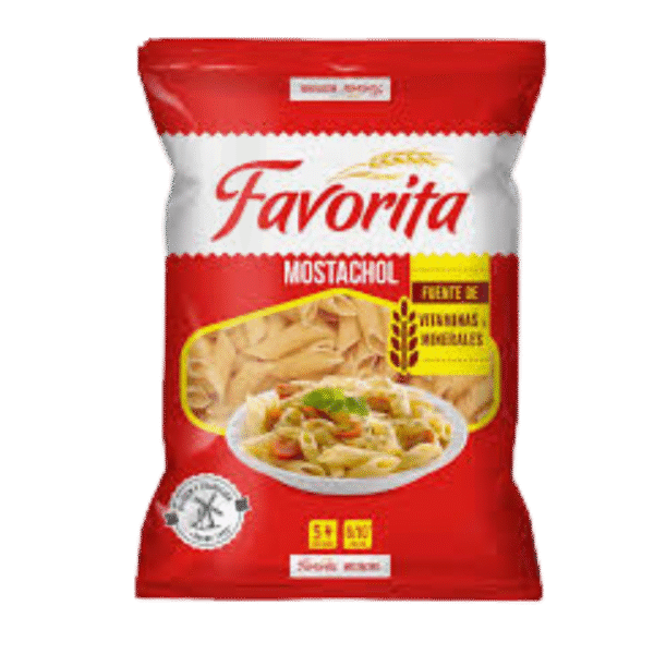 FIDEOS FAVORITA MOSTACHOL