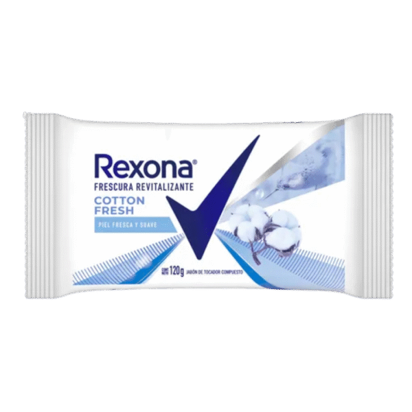 JABON REXONA COTTON FRESHH 3X120G