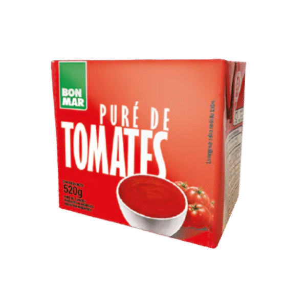 PURE DE TOMATE BONMAR 520G.