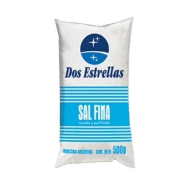 SAL FINA DOS ESTRELLA 500G