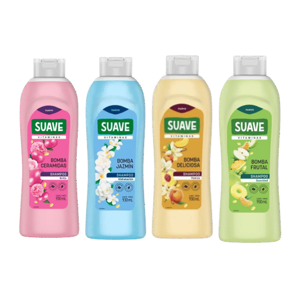 SHAMPOO SUAVE BOMBA DELICIOSA 930ML.