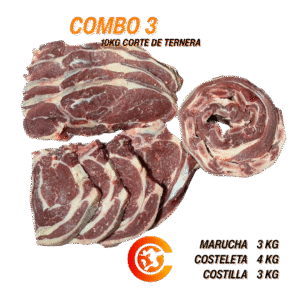 Combo 3 - 10 Kg Corte De Ternera