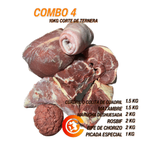 Combo 4 - 10 Kg Corte De Ternera
