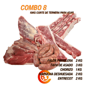 Combo 8 - 10 Kg Corte De Ternera Para Asar