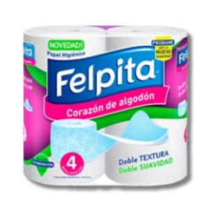 Felpita Doble Hoja 4X20