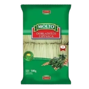 Fideos Espinaca Dobladito Molto 500G.
