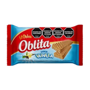 Obleas Oblita Vainilla 50G.