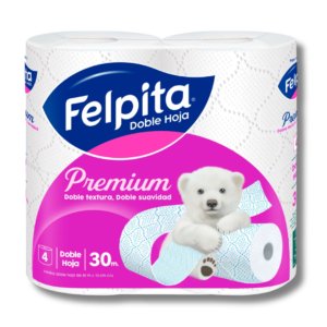 Papel Hig. Felpita Premium Dh 4X30m.
