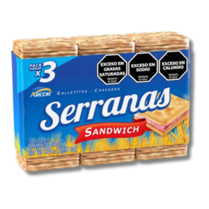 Gall. Serranas Sandw. 3 X 336 Gr