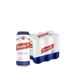 Six Pack Santa Fe Rubia 473Ml.