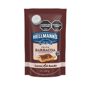 Salsa Barbacoa Hellmanns 250G.