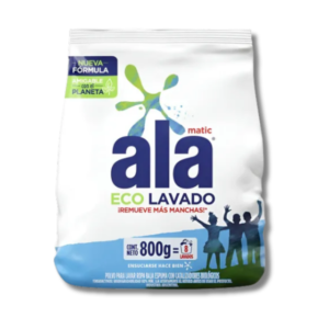 Jabon Polvo Ala Matic 800Gr