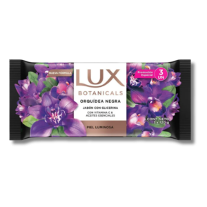 Jabon Lux Orquidiea Negra X3