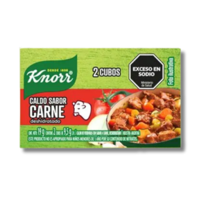 Caldos X 2U. Knorr Carne