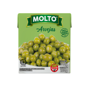 Arvejas Molto Tetra 340G.