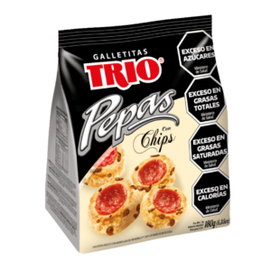 Pepas Trio Con Chips X500grs