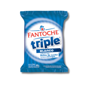 Alfajor Fantoche Triple Blanco 85G.