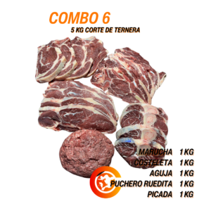 Combo 6 - 5 Kg Corte De Ternera