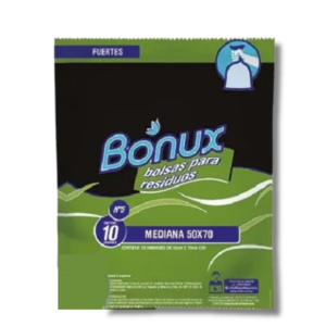 Bolsas Residuos Bonux 50X70 X10u