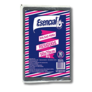 Bolsa Residuos Esencial 50X70