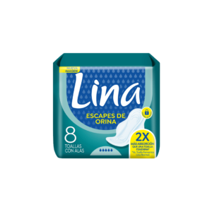 Toalla Incontinencia Lina C/Alas X8u