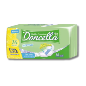 Toa Fem Doncella Normal S/Perf. C/A X 16U