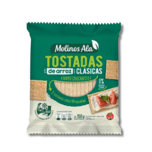 Tostadas Arroz  Molino Ala Clas.150G
