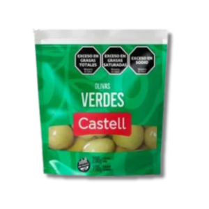 Aceitunas Verdes Castell 100G