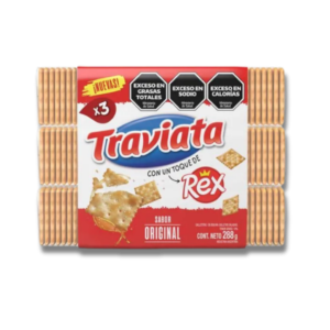 Galletitas Traviata Rex X 3U. 288G.