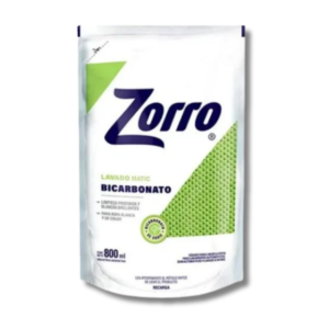Jabon Liq. Zorro Matic Bicarb. 800Ml.