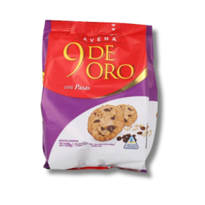Galletitas 9 De Oro Av.Pasas 180G