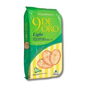 Galletitas 9 De Oro Light