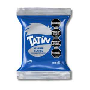 Alfajor Tatin Blanco Simple 33G.