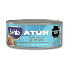 Atun Desmenuzado Natural Bahia 120G
