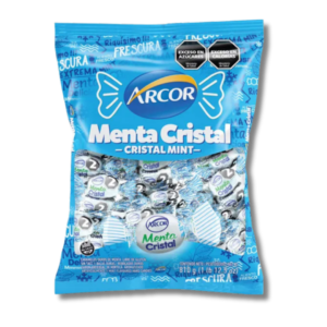 Caramelos Menta Cristal Arcor 810G
