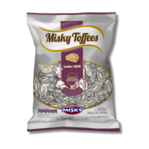Caramelos Misky Toffees Leche 648G