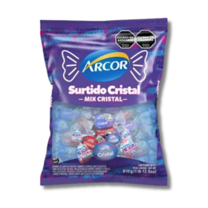 Caramelos Surtido Cristal Arcor 810G