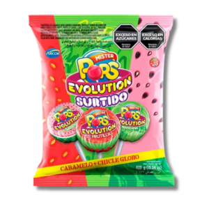 Chupetines Mister Pop Surtido X24u.