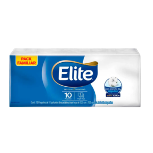 Pañuelos Elite Touch Pocket X 10 Paq.