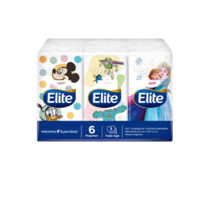 Pañuelos Elite Disney Pocket X6u X10u