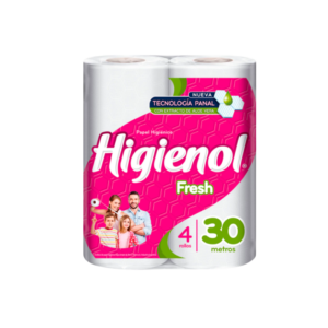 Papel Higienico Higienol Fresh 4X30mtrs