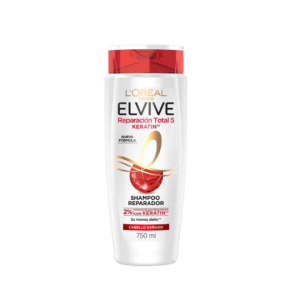 Shampoo Elvive Rep.Total Keratin 400Ml.