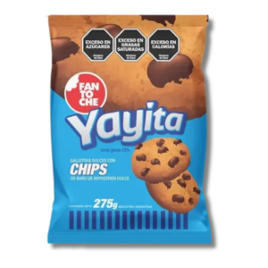 Galletitas Fantoche Yayita Chips 275G