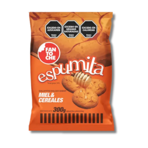 Galletitas Fantoche Espumita Miel 300G.