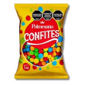Lentejitas Frutales Palmesano Kg.