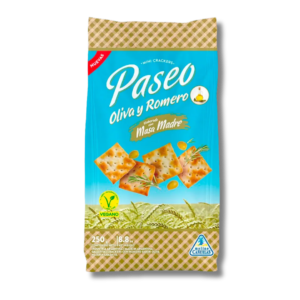 Galletitas Paseo Oliva Y Romero 250G