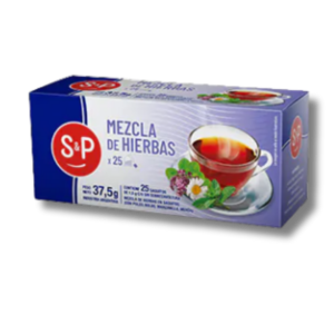 Te Syp Mezcla De Hierbas X25saq.