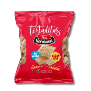Tostadas Arroz Dos Hnos C/Sal 120G.